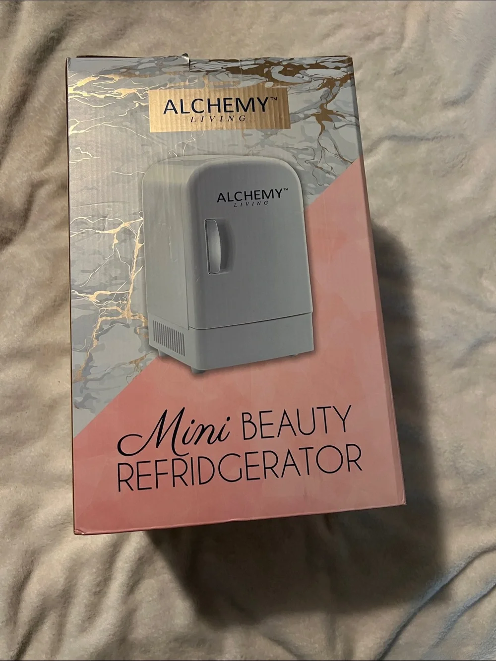 Mini Beauty Refrigerator — White